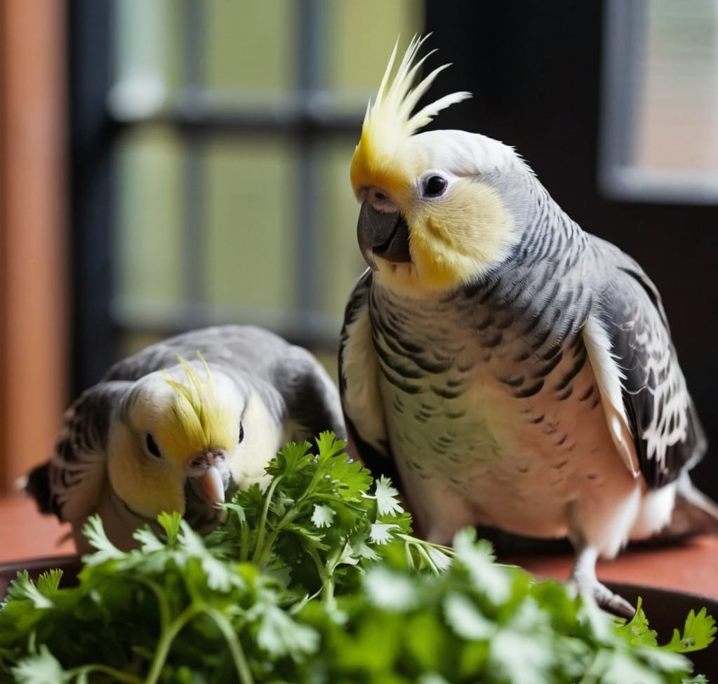 Instances Where Cilantro May Pose a Challenge for Cockatiels
