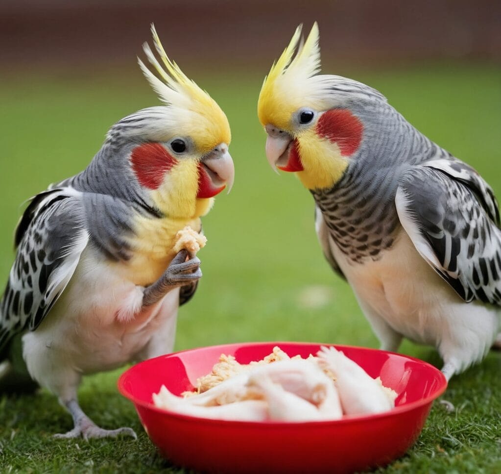 Can Cockatiels Eat Chicken