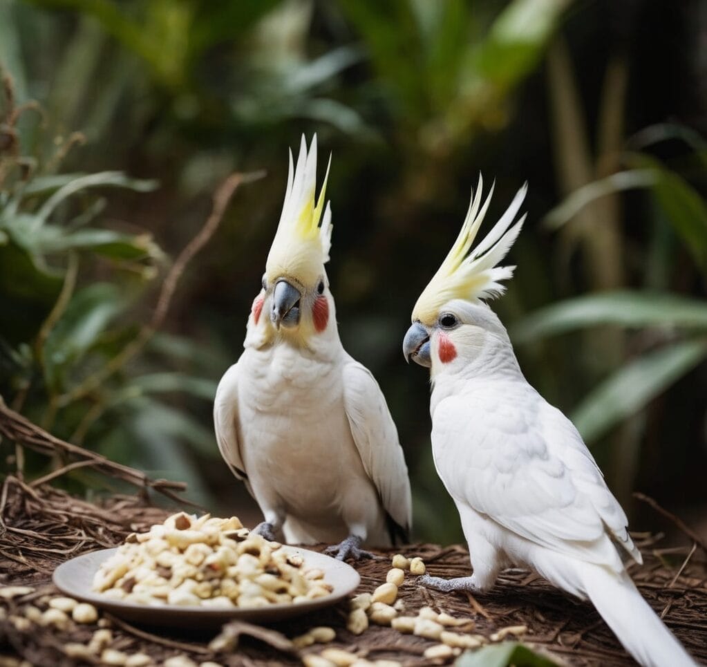The Feeding Behavior of Wild Cockatiels