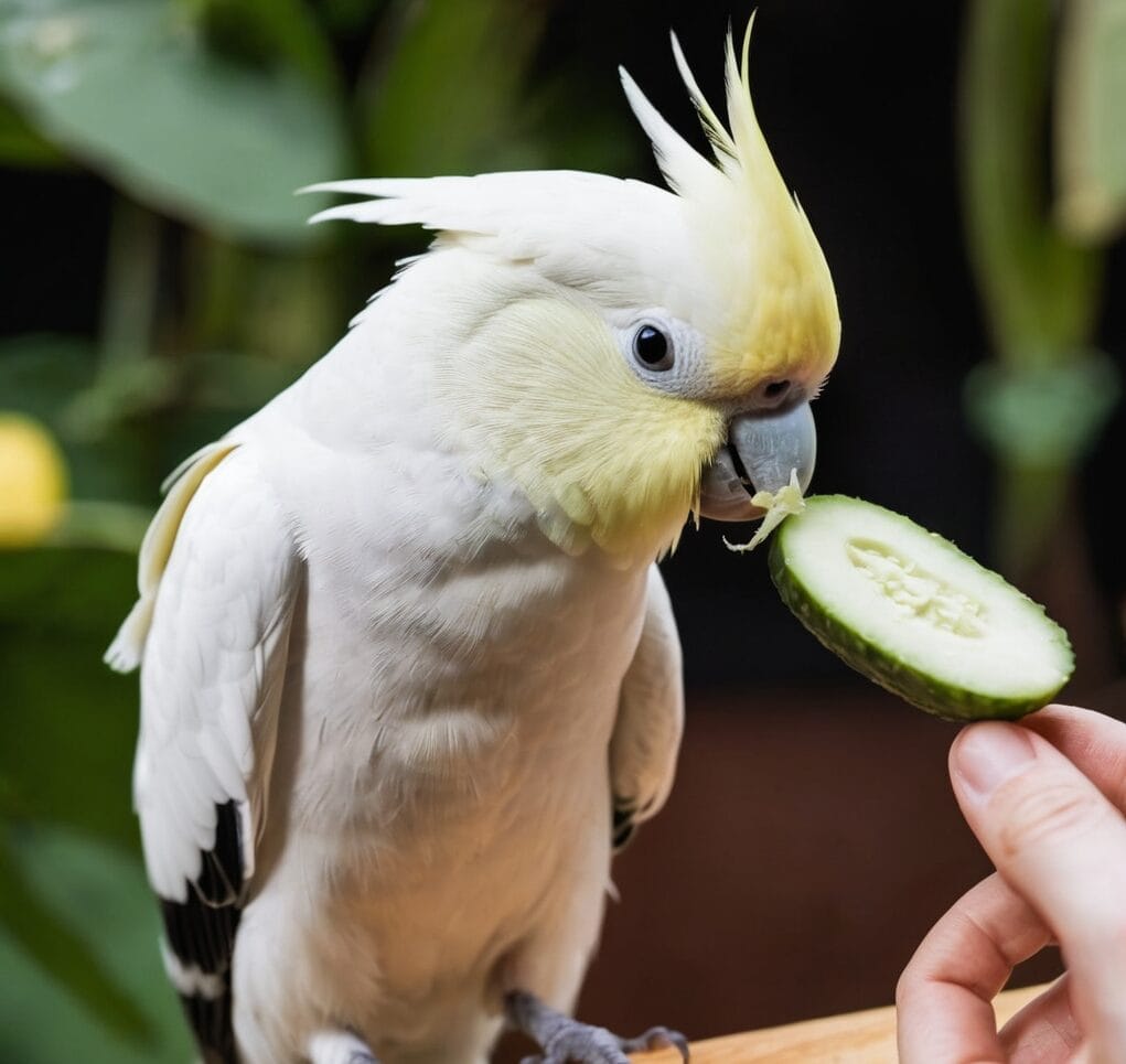 can cockatiels eat cucumbers