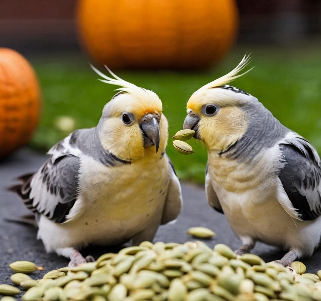 Can Cockatiels Safely Consume Pumpkin Seeds