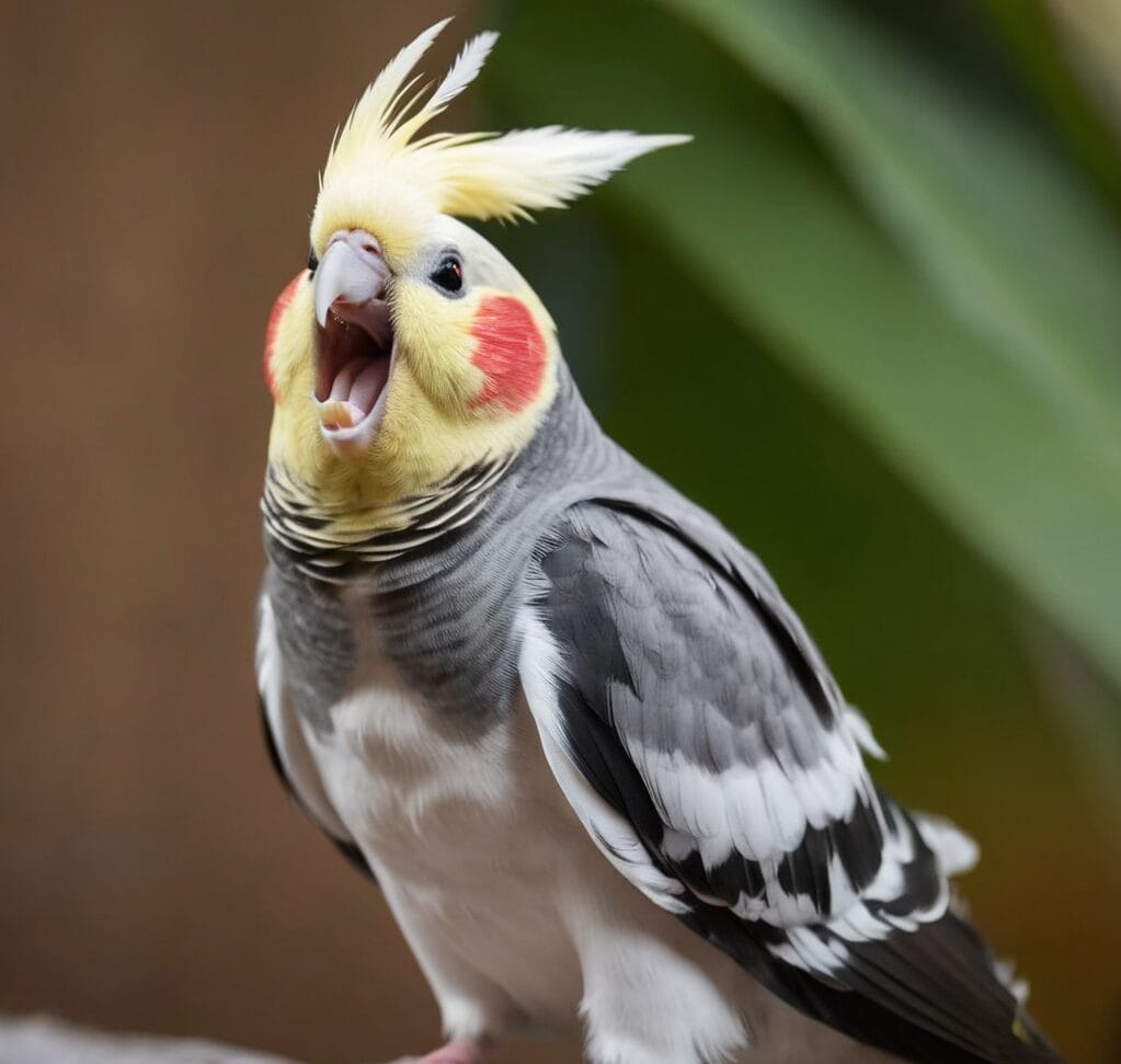 Understanding a Cockatiel's Yawn