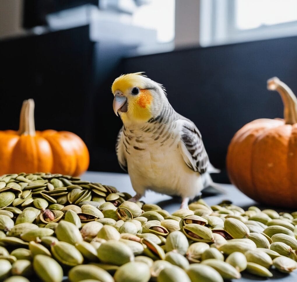 Can Cockatiels Eat Pumpkin Seeds