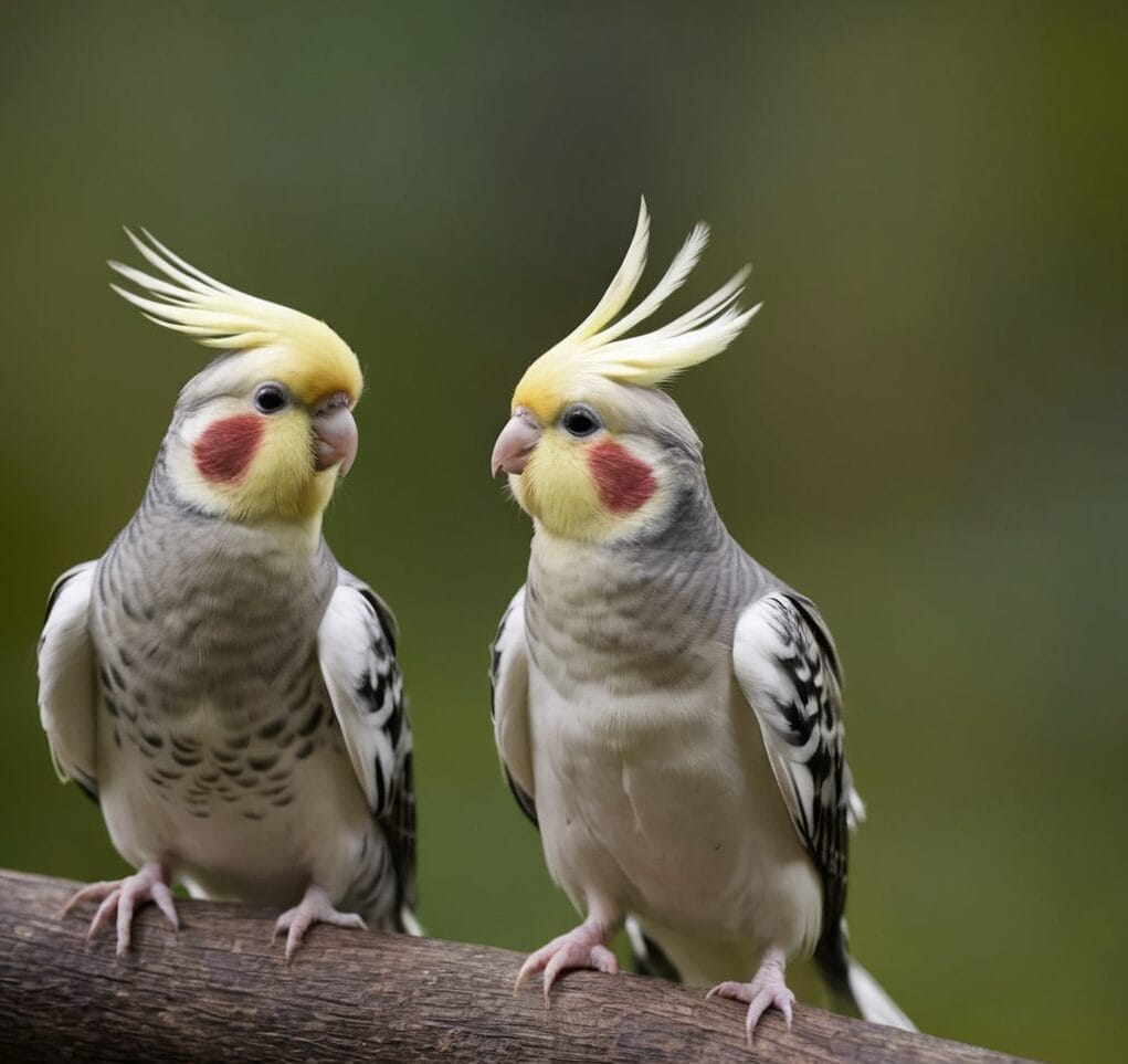 how can you tell a male cockatiel from a female