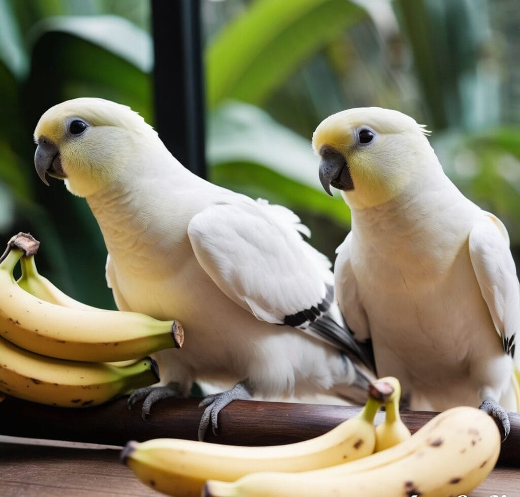 Safe Practices When Feeding Cockatiels Bananas
