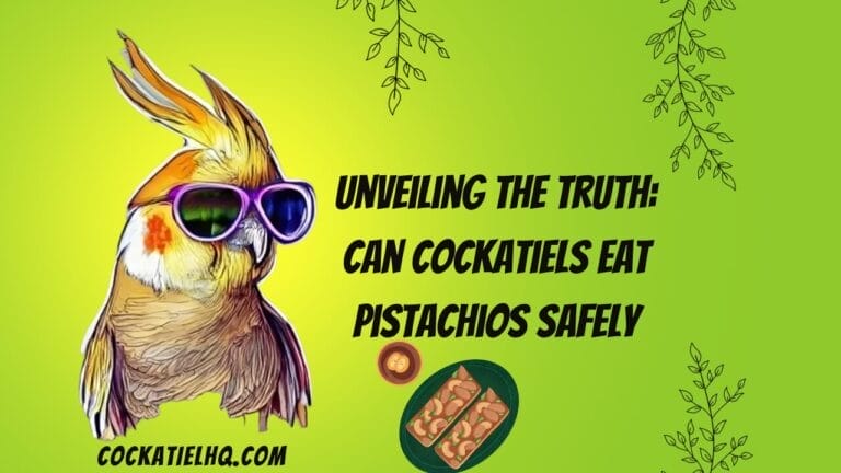 Unveiling the Truth: Can Cockatiels Eat Pistachios Safely