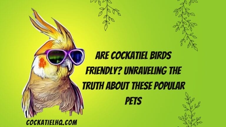 Are Cockatiel Birds Friendly? Unraveling the Truth About These Popular Pets