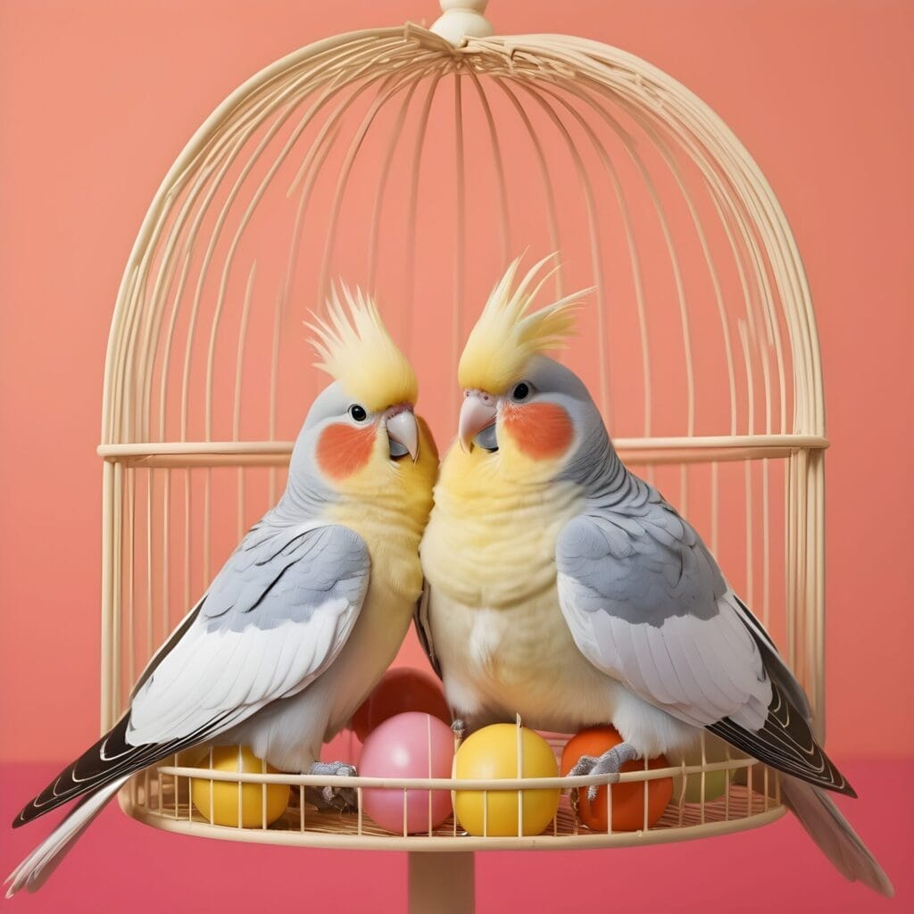 The Case for Two Cockatiels